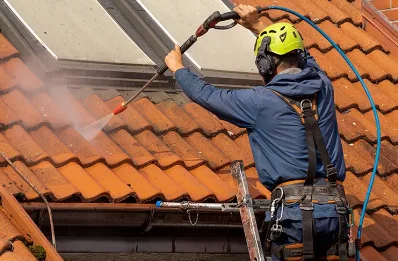 Démoussage et hydrofuge de toiture à Hauterive-la-Fresse